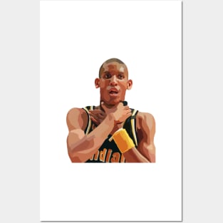 Reggie Miller | Indiana Pacers Posters and Art